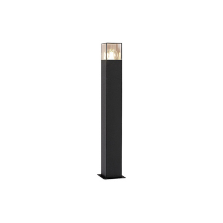 Lampa Ogrodowa Słupek Zewnętrzny Stojący E27 IP54 65cm Czarny Nowoczesny Loanda Rabalux