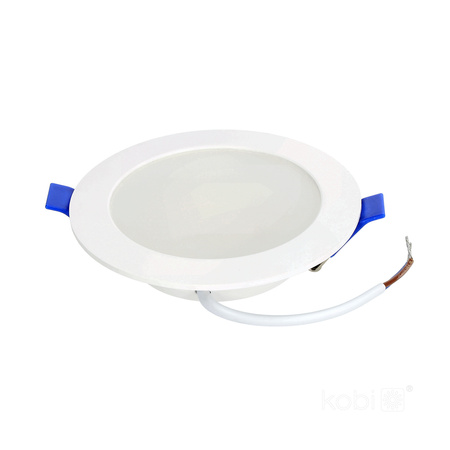 Oprawa Podtynkowa LED Downlight Lampa Punktowa 6W 600lm 4000K Neutralna Oczko Spot Biała IP40 Sigaro Kobi