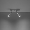 Lampa Sufitowa Oprawa Natynkowa SPOT TUBA Reflektor 2x G9 Tubularna Biała Nowoczesna Eyetech Sollux