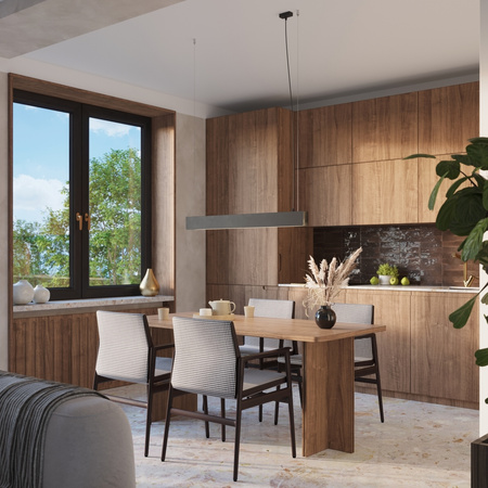 Lampa Sufitowa Wisząca Zwis G13 Żyrandol Geometryczna Czarna Nowoczesna Spark Sollux