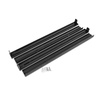 Ramka Natynkowa do Opraw LED 60x60 Kwadratowa Czarna VIDEX