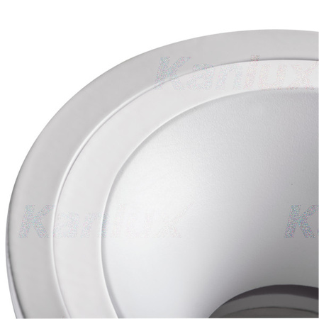 Oprawa sufitowa halogenowa podtynkowa IMINES MR16 GU10 biały mat Kanlux