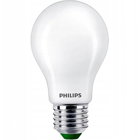 Żarówka LED E27 A60 210lm/W 4W = 60W 840lm 2700K Ciepła Filament Mleczna PHILIPS Ultra Efficient