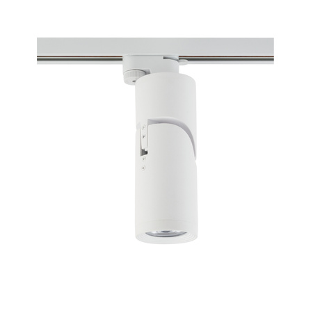 Reflektor Szynowy Lampa do Szynoprzewodów 1-fazowy GU10 Biały Nowoczesna PROFILE MIKE 7662 Nowodvorski