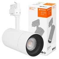 Oprawa LED Reflektor Szynowy 25W 1500lm CCT Ściemnialna 3-Fazowy Regulowany Biały Tracklight Ledvance