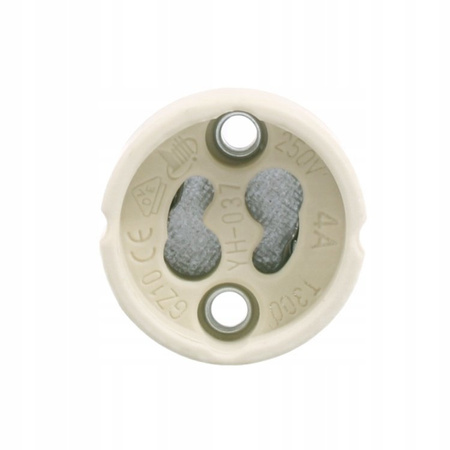 10X ceramiczna oprawa gniazdo do żarówek LED GU10