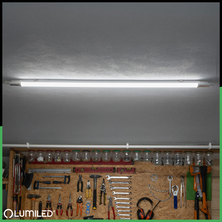 Oprawa Hermetyczna LED Warsztatowa Lampa 120cm do Garażu 36W 4000K Wodoszczelna RAY LUMILED