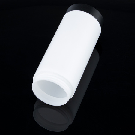 Kinkiet Ogrodowy Elewacyjny E27 SKOŚNY SŁUPEK Tuba Czarna