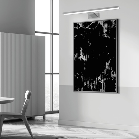 Lampa Ścienna Kinkiet PINTO Chrom 12W LED 50cm Milagro