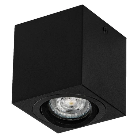Lampa Sufitowa Reflektor Oprawa Spot Kwadratowa GU10 Czarny Spot Surface Ledvance