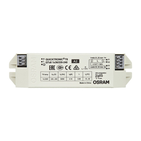 Statecznik Elektroniczny QUICKTRONIC QTZ8 1X36 220-240V OSRAM