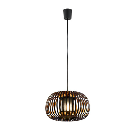 Lampa Sufitowa Wisząca ROYAS BLACK/GOLD Zwis Czarno-Złota Nowoczesna E27 6295 TK Lighting