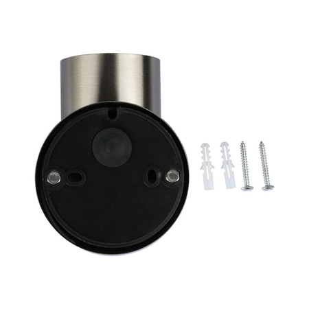 Lampa Ogrodowa Oprawa Elewacyjna Kinkiet GU10 IP44 Jednostronny Srebrny VT-7621 V-TAC