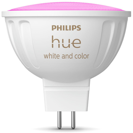 Żarówka LED MR16 6,3W CCT RGB PHILIPS HUE White & COLOR Ambiance Bluetooth Zigbee