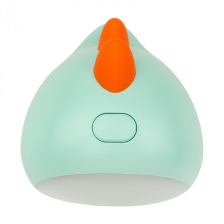 Lampka Nocna Dziecięca LED 1.6W 3000-6500K Ciepła i Zimna USB Akumulatorowa 1200mAh Zielona DINO MARY'S
