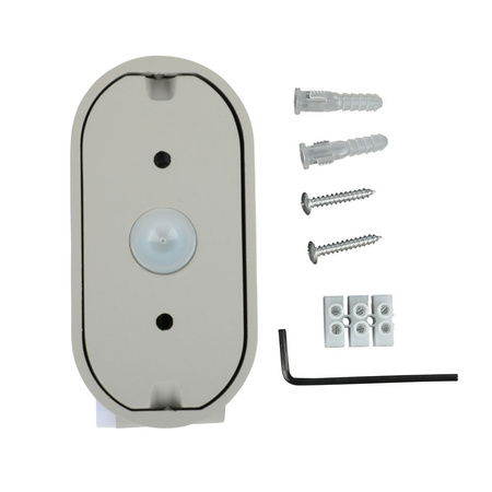 Kinkiet ścienny LED 6W 3000K IP65 Obrotowy 350° Pojedynczy Szary VT-816 V-TAC