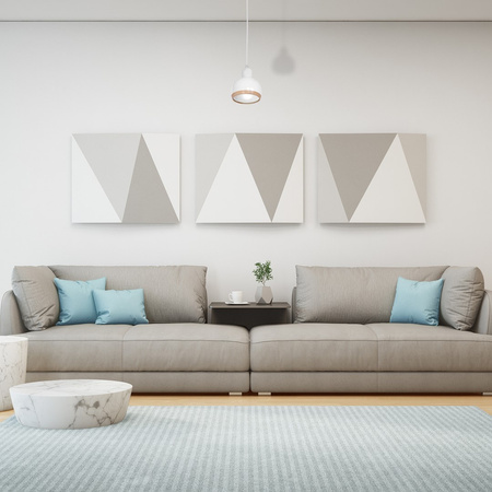 Lampa Wisząca Sufitowa OVAL Biała 1xE27 Milagro