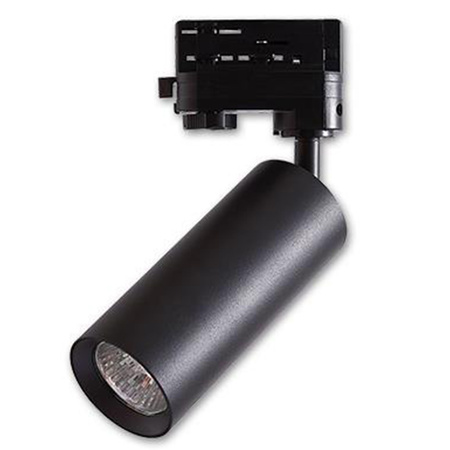 Reflektor Szynowy GU10 Czarny Lampa do Szynoprzewodów Trójfazowych