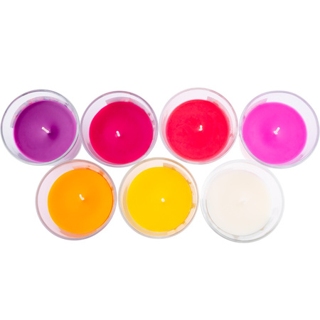 Świeca zapachowa dekoracyjna w szkle Truskawka