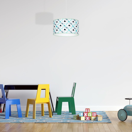 Lampa Wisząca Sufitowa DINO 1xE27 Milagro