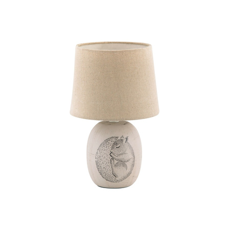 Lampa Stołowa Biurkowa Nocna E14 Brązowy Vintage Dorka 4605 Rabalux