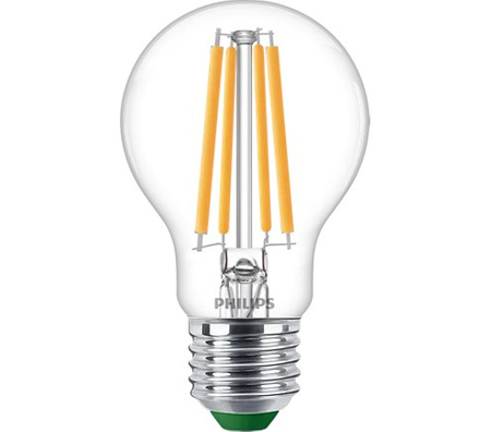 Żarówka LED E27 A60 210lm/W 4W = 60W 840lm 2700K Ciepła Filament PHILIPS Ultra Efficient