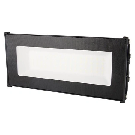 Lampa LED Przemysłowa High Bay Liniowa 50W 5500lm 5000 Zimna 110° Czarny IP65 Masterled