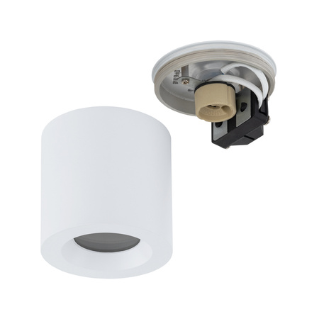Oprawa Natynkowa Sufitowa GU10 SPOT TUBA Biała Wodoodporna IP44 CEARA 10715 Nowodvorski