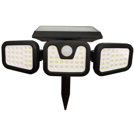 Naświetlacz Solarny TRIO LED z Czujnikiem Ruchu i Zmierzchu Goldlux (Polux)