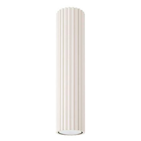 Lampa Sufitowa Reflektor Tuba Spot 1x GU10 Beżowa Karbon Deep Space SL.1589 Sollux