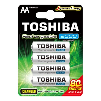 Akumulatorki Baterie TOSHIBA READY TO USE AA 1,2V 2000MAH Blister 4szt