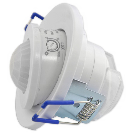 Czujnik RUCHU PIR regulowany podtynkowy 360°