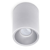 Oprawa Halogenowa Natynkowa Aluminiowa SPOT TUBA do LED GU10 Okrągła Biała KIVI KOBI