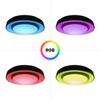 Plafon LED Lampa Sufitowa Natynkowa NAOMI SMART Ø380 mm 24W LED RGB Milagro