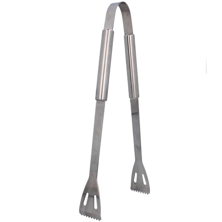 Zestaw 3x Akcesoria Grillowe Łopatka Szczypce Widelec + Etui