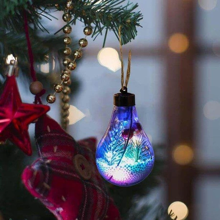 Bombka Świąteczna LED 3xLR44 RGB LVT