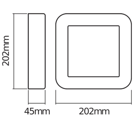 Kinkiet Ogrodowy Lampa Elewacyjna Zewnętrzna LED 13.5W 480lm 3000K Ciepła Szary IP54 Endura Osram