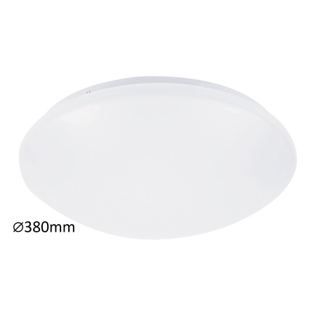Plafon LED Lampa Sufitowa Oprawa Ścienna Natynkowa 24W 1800lm 4000K Biały Industrialny Lucas Rabalux