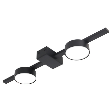 Lampa Sufitowa Natynkowa Punktowa 2x GX53 Czarna JOY Sanico Goldlux