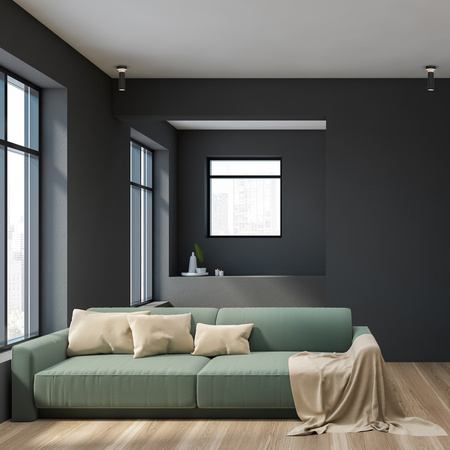 Lampa Sufitowa Pedro Czarna 1xGU10 Milagro