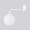 Lampa Ścienna Kinkiet 1x G9 Biała Astral French Sky SL.1658 Sollux