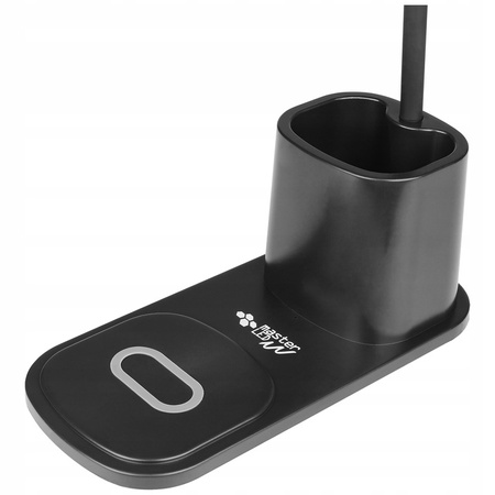 Lampka Biurkowa Nocna LED 3W 3000K - 6000K USB Dotykowa z Ładowarka QI NINA