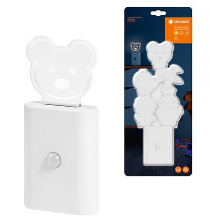Lampka Nocna Dekoracyjna LED z Czujnikiem PIR LEDVANCE NIGHTLUX CARTOON