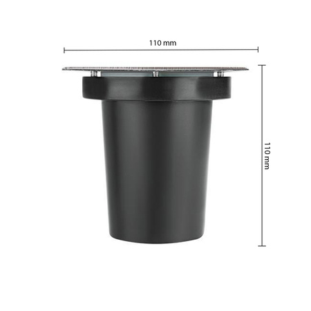 Lampa ogrodowa najazdowa gruntowa LED GU10 Kwadratowa IP66 IK09