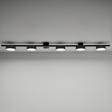 Lampa Sufitowa OVILO Oprawa Halogenowa LED 5x GX53 Kinkiet Reflektor Ścienna LUMILED