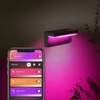 Philips HUE Nyro WACA Lampa Kinkiet Zewnętrzny 13.5W Czarny 17456/30/P7