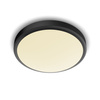 Lampa Sufitowa Plafon Łazienkowy LED 17W 1500lm 2700K IP44 Czarna Doris bathroom Philips