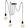Lampa wisząca sufitowa ARANE PAJĄK 3 ramiona do LED 3x E27 LUMILED