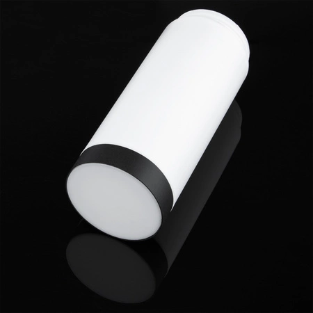 Lampa Ogrodowa Zewnętrzna E27 CZARNY SŁUPEK 65cm z Czujnikiem Ruchu i Zmierzchu