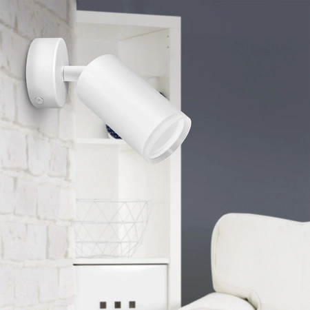 Oprawa Ścienno-Sufitowa Reflektor Punktowy GU10 Biała LONDON Sanico Goldlux